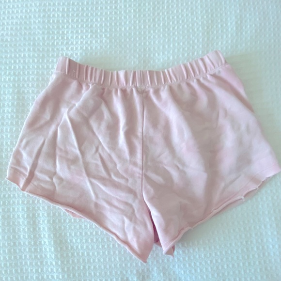 Aerie sunset Terry fleece high waisted shorts - Picture 3 of 5